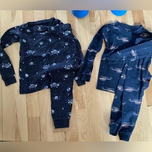 Lot of 2 petit lem pajamas